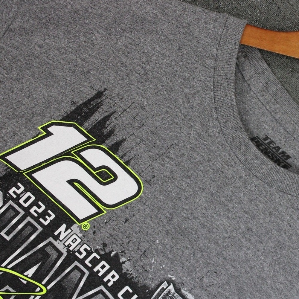 NASCAR Team Penske Ryan Blaney 2023 Cup Series Champion T-Shirt